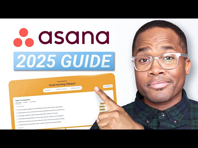 How to use Asana in 2025 | Asana Tutorial for Beginners! 🔥