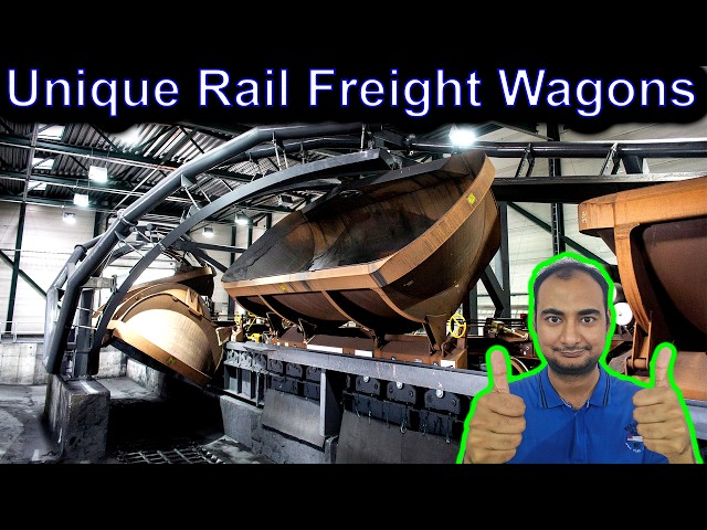 Unique Rail Freight Wagons Explained {Science Thursday}