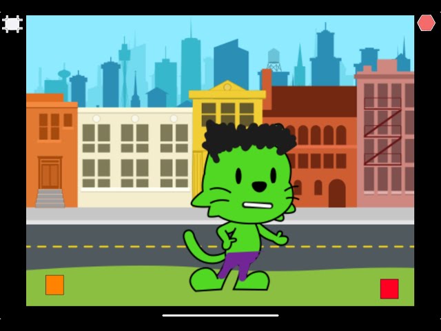 How to make a Hulk smash game in ScratchJr (kids coding tutorial on iPad)  #hulk #hulksmash