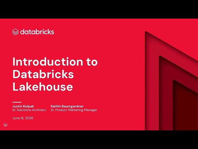 Databricks Lakehouse Explained: SQL Warehouse, Unity Catalog, Dashboards, and Alerts