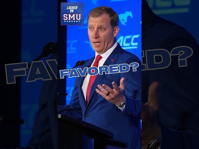 WHAT: SMU deserves to be FAVORITES over Florida State #smufootball