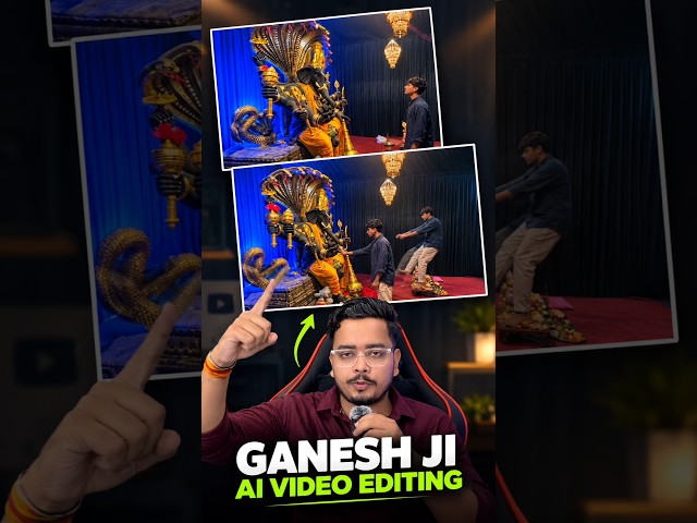 Trending Ganpati Bappa AI Video Edit 🔥 | Ganesh Ji Viral Reels Editing #viral #trending