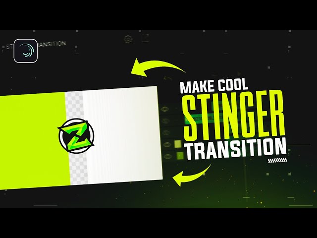 Create Dope Stinger Transition In Alight Motion- Tutorial 🔥