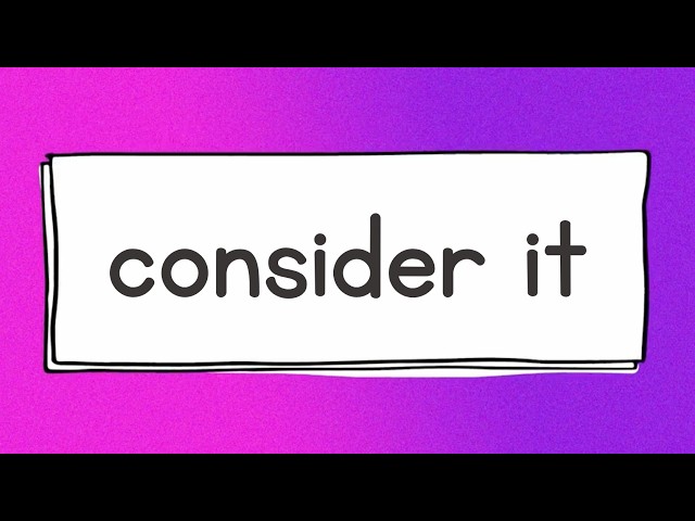 Emma Mowery - Consider It (Lyric Video)
