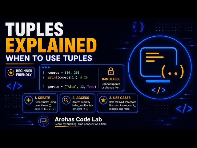 Python Tuples Explained - When to Use Tuples