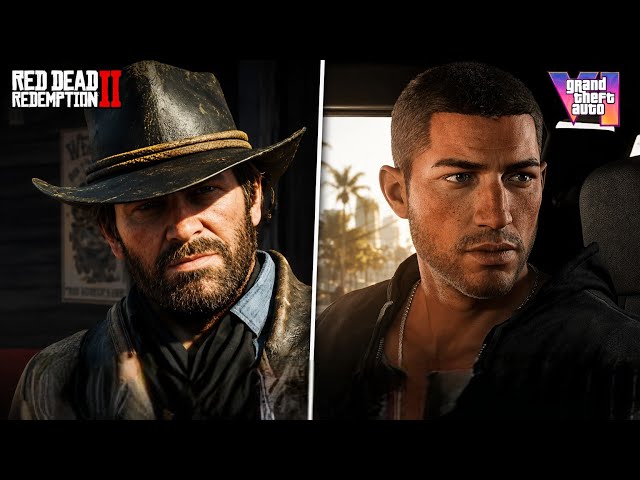 GTA 6 Extended Look vs RDR2 – 7 Years Later, Can Rockstar Still Impress Us?