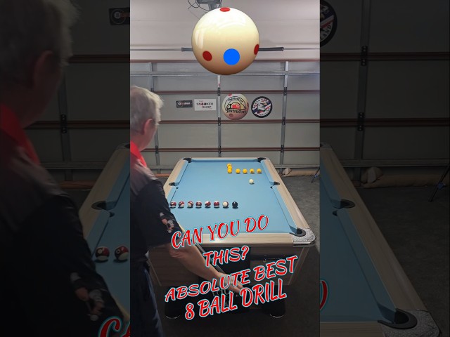 Can you do this? The ABSOLUTE BEST 8-Ball Pool Drill