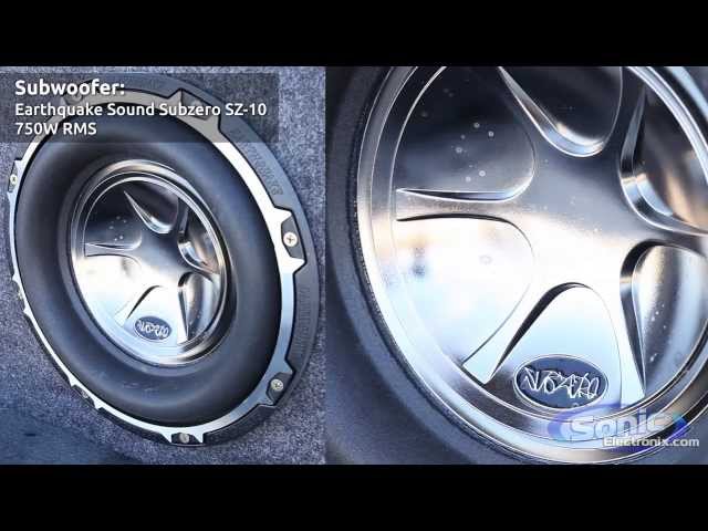 Earthquake SubZero Subwoofer Demo | SZ10 Bass Test