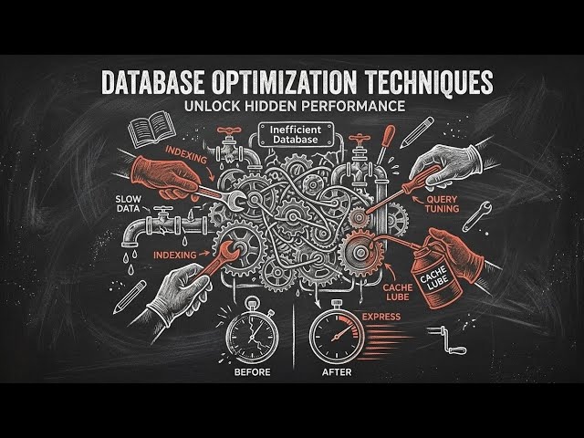Database Optimization Techniques | Speed Up Queries Like a Pro ⚡