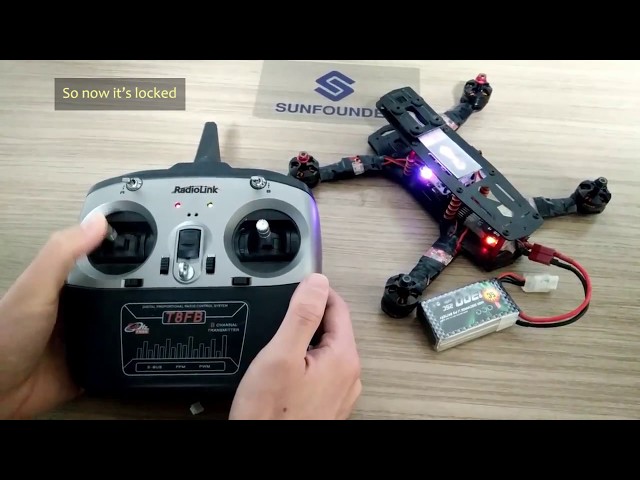 How to Unlock SF250/QAV250 FPV Quadcopter Drone (Tutorials)