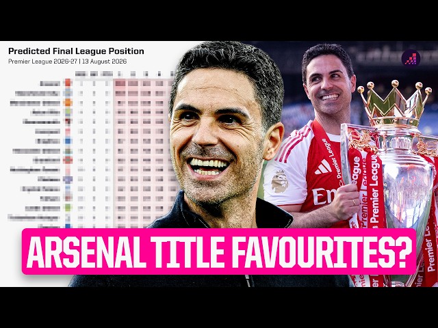 Here's How Arsenal Are Premier League Favourites | Opta Supercomputer Predictions | w/ Matt Furniss