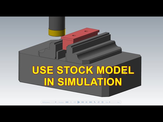 Mastercam tip: Using a stock model for verifying simulation