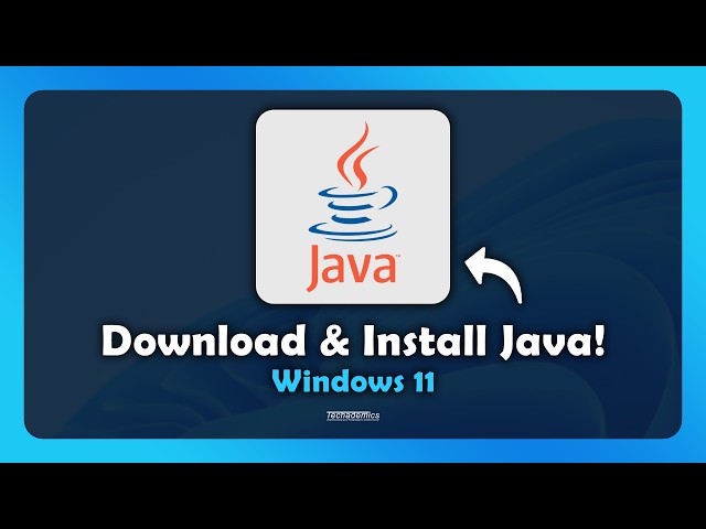How To Download & Install Java On Windows 11 | Step By Step