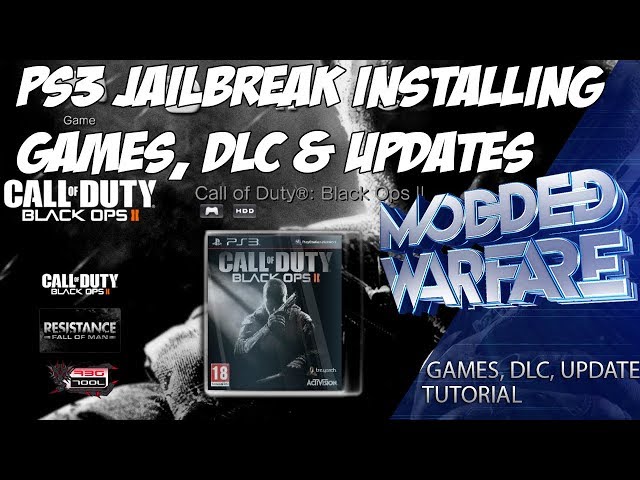 (EP 3) PS3 Jailbreak: Installing PS3 Games, DLC & Updates