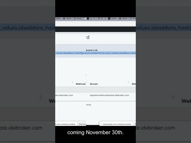 Introducing the Future of Real Estate Management A Sneak Peek into our Agent Dashboard #ghl #idx