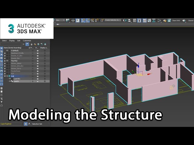 Creating an ArchViz Scene: Modeling the Structure - Lesson 1 / 8