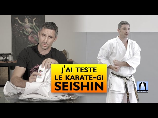 Seishin Gi Unboxing Karate-gi of Jesse Encamp - Unpacking and testing it