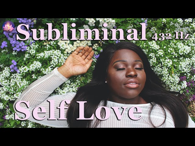 Subliminal For Self Love 💗 Happiness, Confidence (432 Hz Binaural Beats, Music, Rain, 8 Hour)