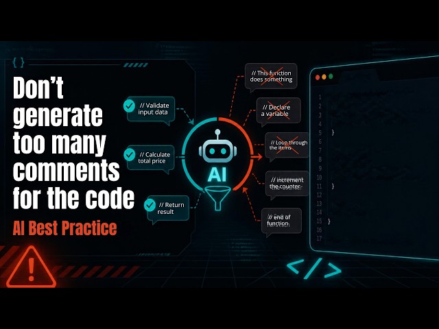 TAMIL DONT GENERATE TOO MUCH OF COMMENTS USING AI, ITS TOO NOISY , AI BEST PRACTICE| InterviewDOT