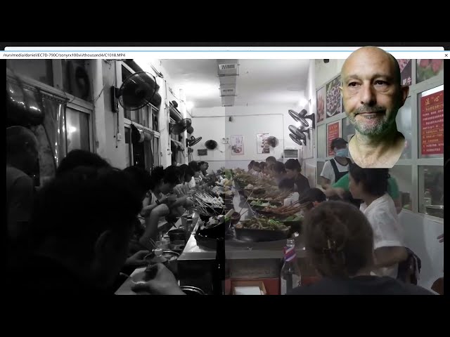 Bioscoop demo: split screen to visualize color grading