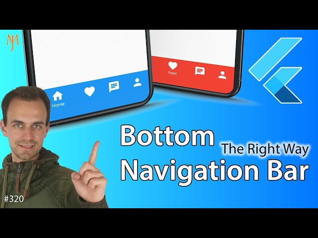 Flutter Tutorial - Bottom Navigation Bar | The Right Way | Without Routes