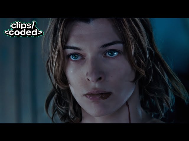 resident evil: apocalypse (2004) - alice vs. nemesis: the brutal fist fight we were waiting for
