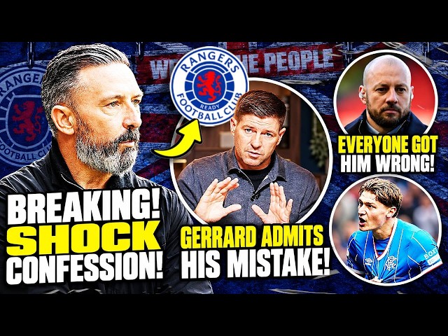 BREAKING! GERRARD’S BRUTAL RANGERS TRUTH AS HUTTON MAKES EMBARRASSING U-TURN! RANEGRS FC NEWS