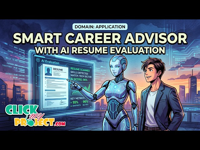 Smart Career Advisor with AI Resume Evaluation|ClickMyProject