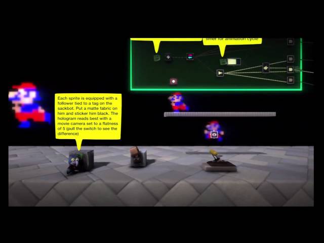 Little Big Planet 2 tutorials - Sprite making