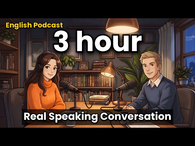 3 Hour English Podcast | Easy and Useful Topics for Beginners @TalkAnna