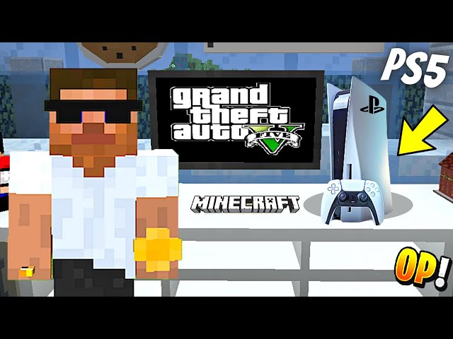 Unboxing Brand New PS5 in Minecraft ..🎮🎮| Carry Depie