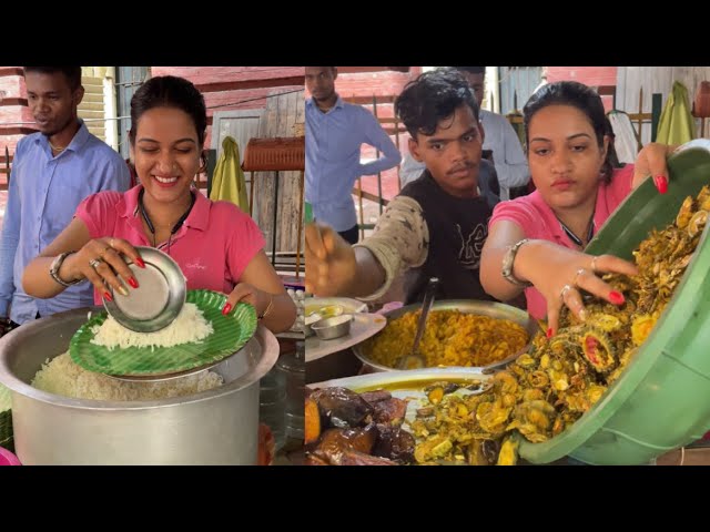Angry Girl Selling Food on Kolkata Street | kolkata street food