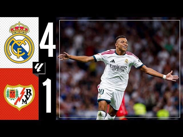 HIGHLIGHTS | Real Madrid 4-1 Rayo Vallecano | LaLiga
