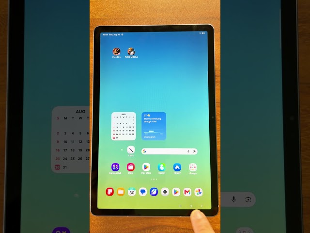 Run 2 Apps at the Same Time on Galaxy Tab S10 Lite