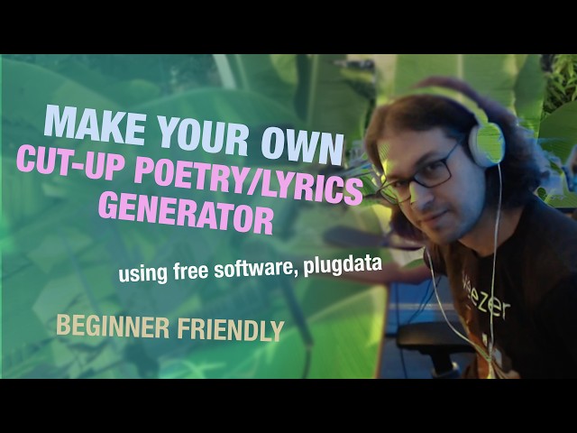 Create a Cut-Up Poetry Generator - Step by Step Lesson