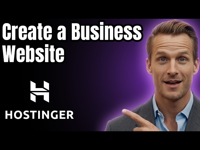 How to Create a Business Website with Hostinger AI [2026]