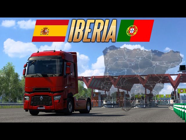 Exploring Iberia With New Renault T High Evolution | Euro Truck Simulator 2
