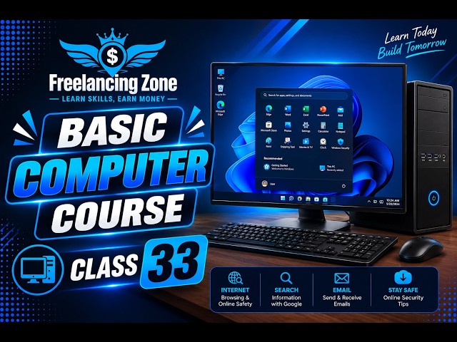 Basic Computer Course | Class 33 | Computer Fundamentals