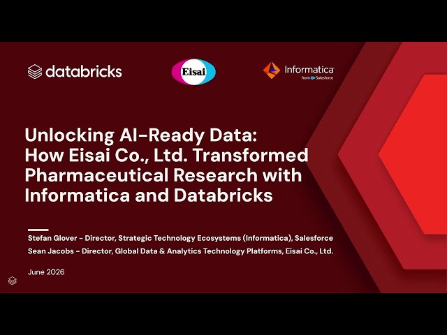 AI-Ready Data with Informatica MDM and Databricks Unity Catalog