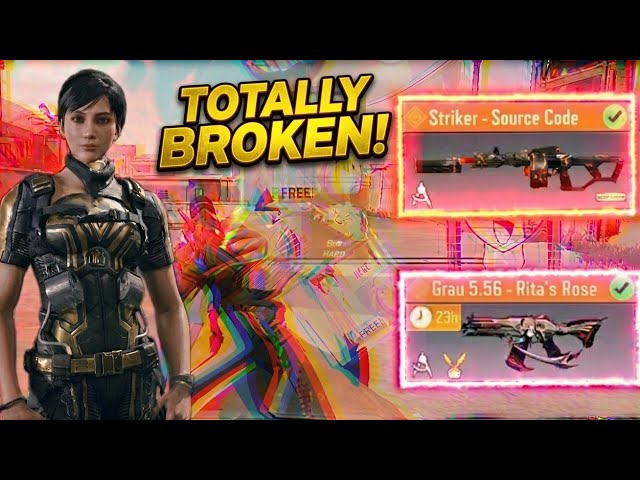 ⚡🔥Secret CODM META | Striker Source Code + Grau 5.56 Rita's Rose is Totally Broken! 🌟 Battle Royale