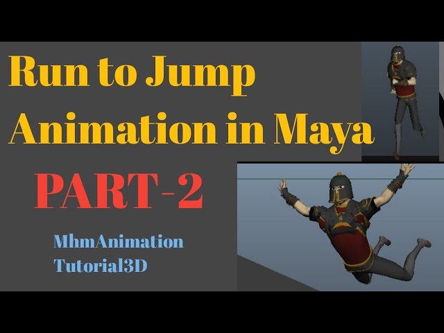 Run to jump Animation Part-2