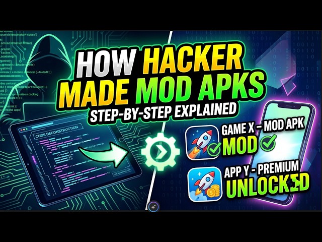 How Hacker made Mod Apks