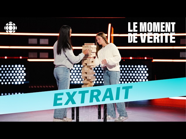 Ces 3 gymnastes risquent tout pour leur club avec ce défi Jenga | Le moment de vérité
