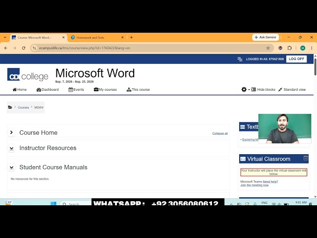 Word Chapter 1: Hands-On Exercise 3 Simulation Training| Word Chapter 1 Simulation Training Hands-On