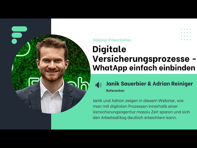 InsurMagic x Flixcheck Combination - Integrating WhatsApp into Digital Insurance Processes