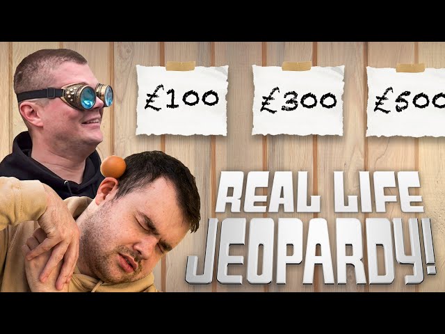 We Take On JEOPARDY… In REAL LIFE!!