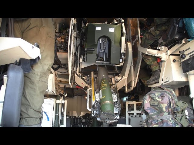 PzH 2000 Howitzer Inside & Outside View - Live Fire Training