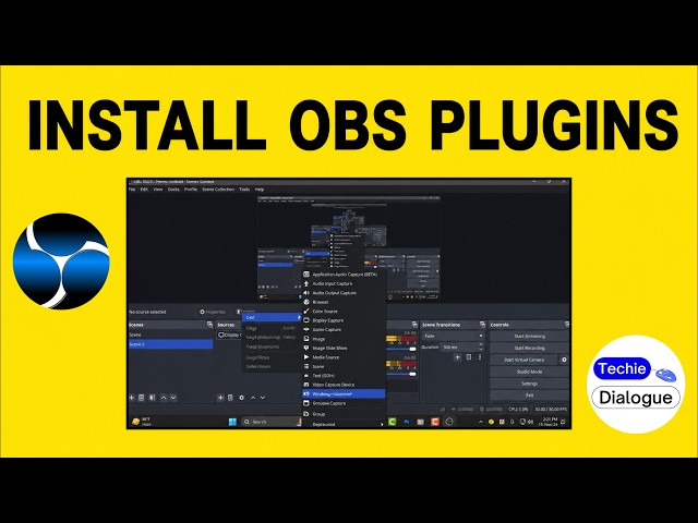 How to Install OBS Plugins