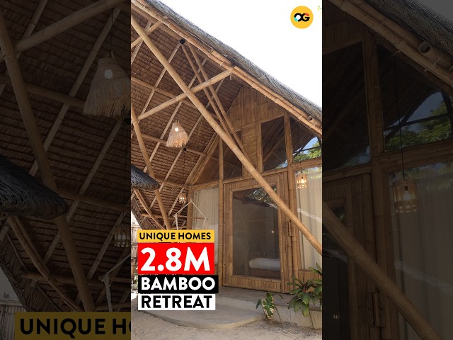 Explore This Sustainable ₱2.8M Bamboo Retreat in Baler #uniquehomes