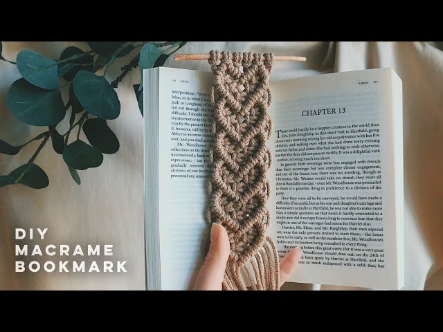 DIY macrame bookmark HEARTS || Easy step by step tutorial for beginners